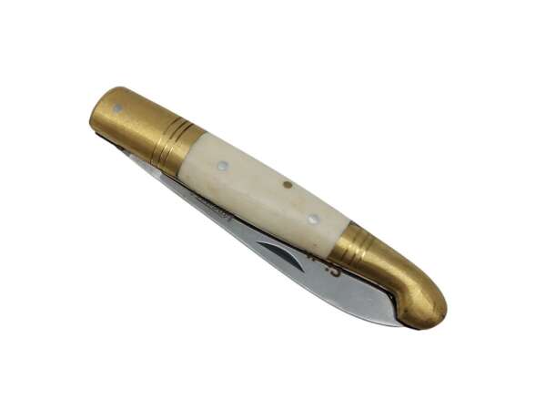 Coltello Sicilia Araba manico osso chiaro lama 8 cm - immagine 3