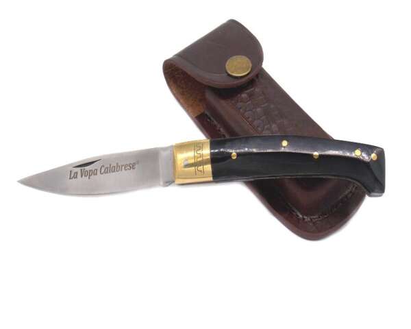 Coltello Vopa calabrese con manico in corno