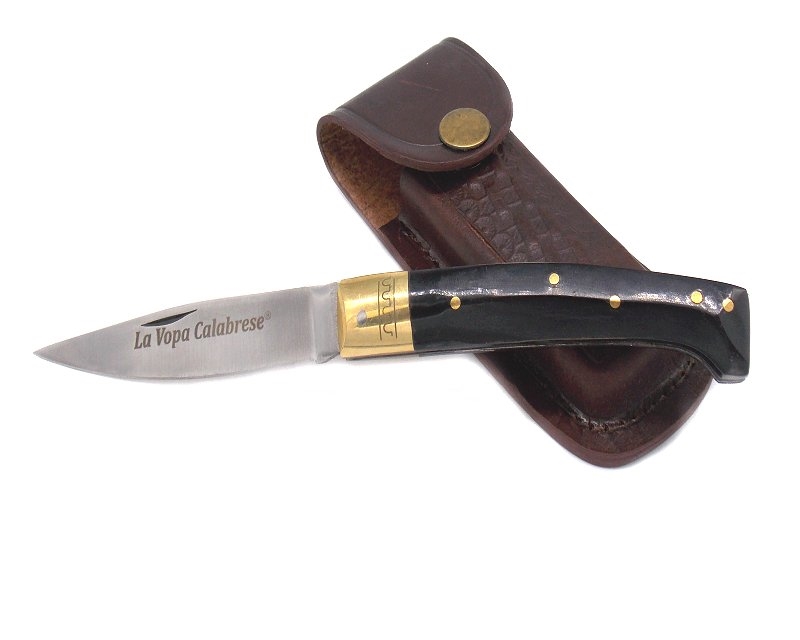 Coltello Vopa calabrese con manico in corno