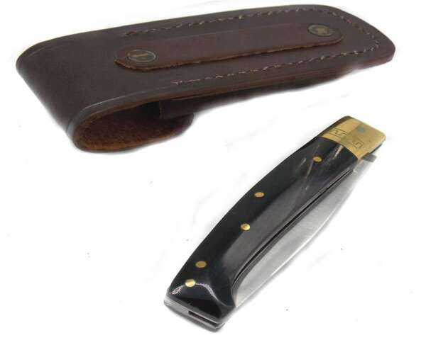 Coltello Vopa calabrese con manico in corno - immagine 3