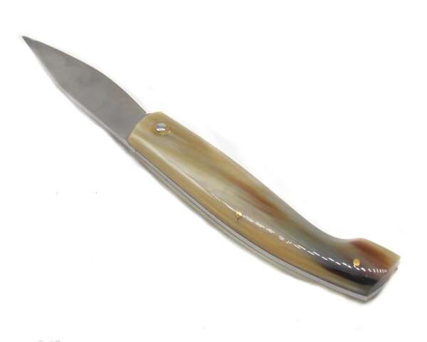 Coltello pattada Figus 22 cm manico in corno biondo - immagine 3