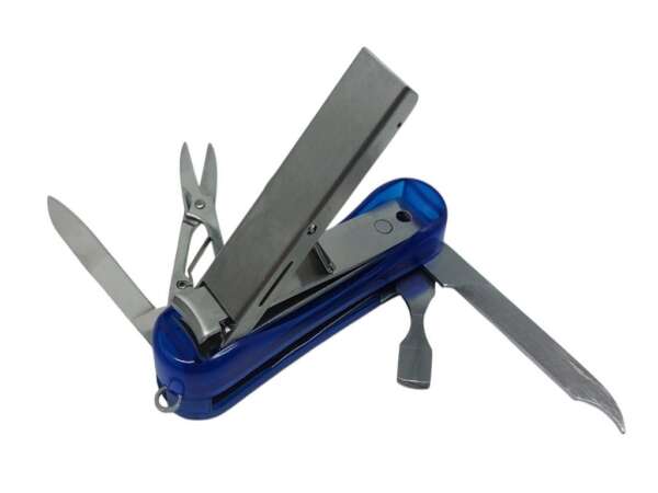 Coltello set manicure blu 245VA - immagine 2