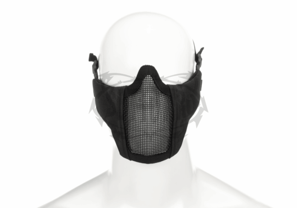 Invader Gear Mezza maschera in acciaio Mk.II - NERO