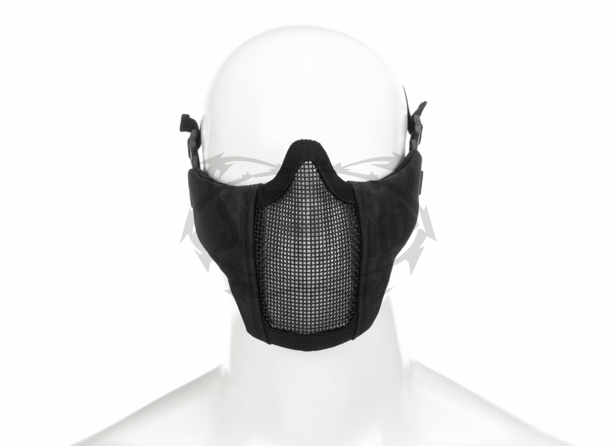 Invader Gear Mezza maschera in acciaio Mk.II - NERO