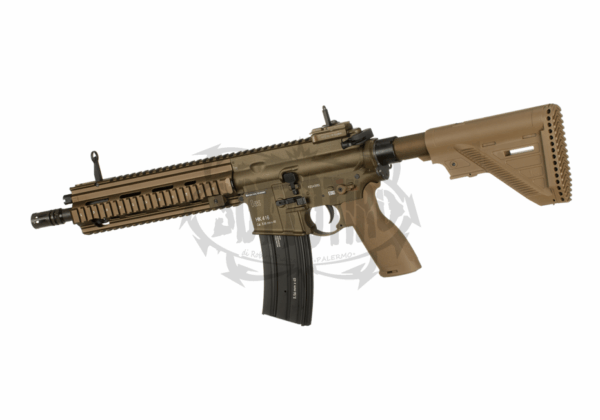 Heckler & Koch replica  Aeg Hk416 A5 V.2 Mosfet Fde Bronze Vfc Umarex Ral8000 2.6392X - immagine 4