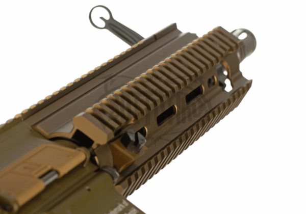 Heckler & Koch replica  Aeg Hk416 A5 V.2 Mosfet Fde Bronze Vfc Umarex Ral8000 2.6392X - immagine 2