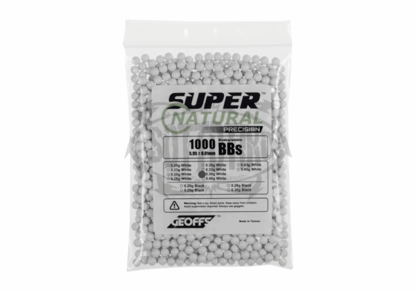Geoffs 0.36g Bio BB Super Natural Precision 1000rds