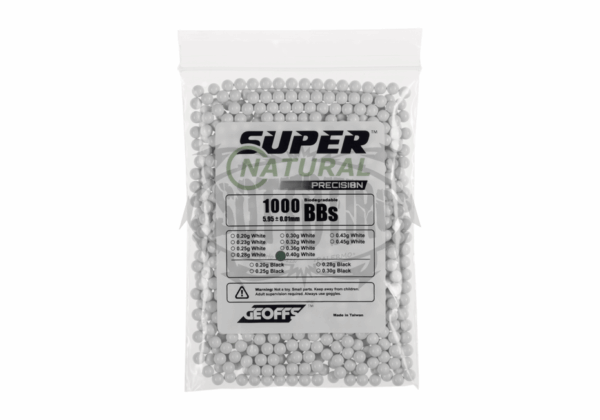 Geoffs 0.40g Bio BB Super Natural Precision 1000rds