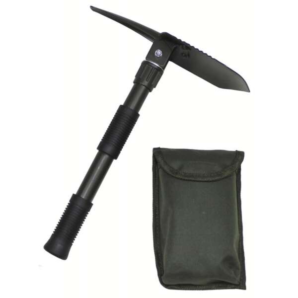 MFH Mini set di vanghe pieghevoli, 3 in 1, oliva
