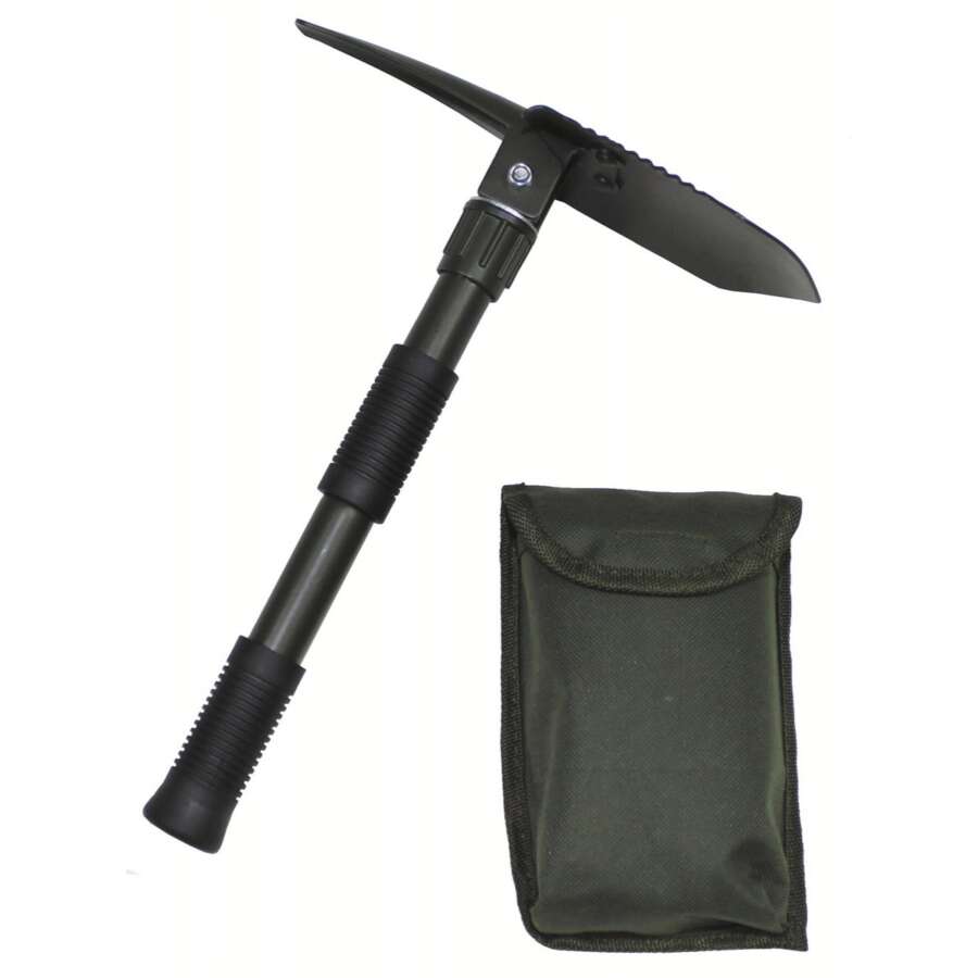 MFH Mini set di vanghe pieghevoli, 3 in 1, oliva