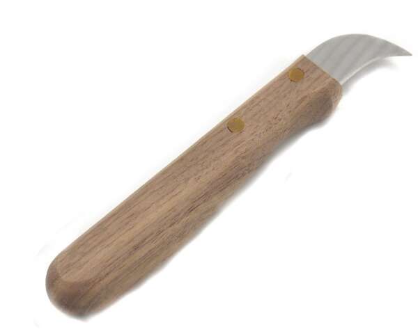 Coltello Due Cigni taglia castagne lama acciaio - immagine 3