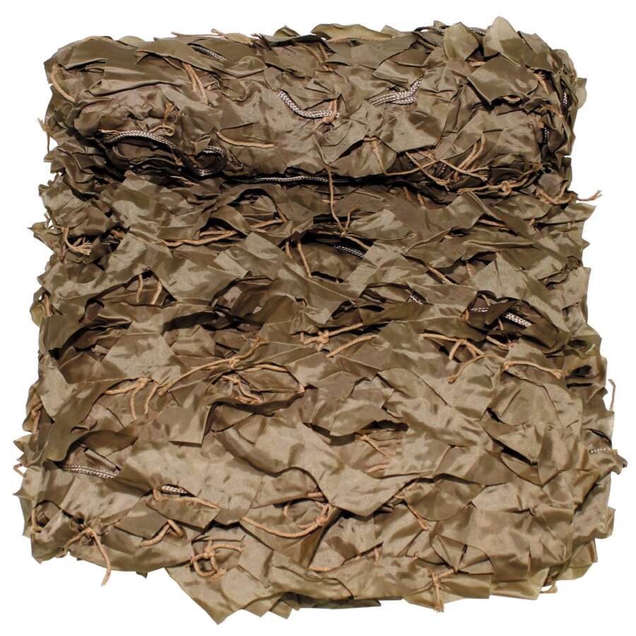 rete mimetica, 2 x 3 m, "Basic" abbronzatura coyote
