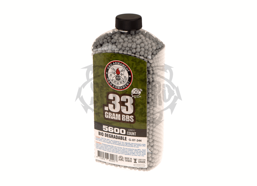 G&G 0.33g Bio Precision BBs 5600rds