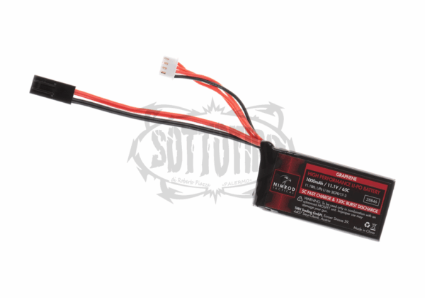 Nimrod Tipo Lipo 11.1V 1000mAh 65C Grafene PEQ