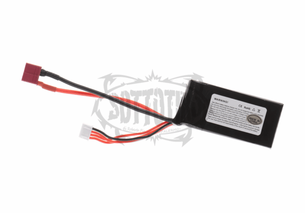 Lipo 11.1V 1000mAh 65C Grafene PEQ Tipo T-Plug - immagine 4