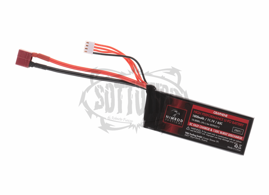 Nimrod LI-PO AL  grafene  11,1 V 1800 mAh 65C