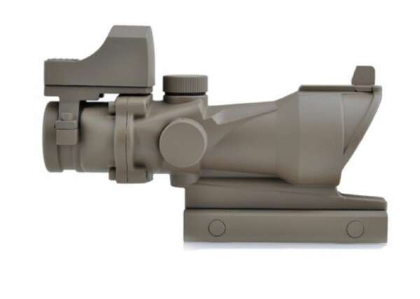AIMO ACOG 4X32 SCOPE CON MINI DOT TAN - immagine 2