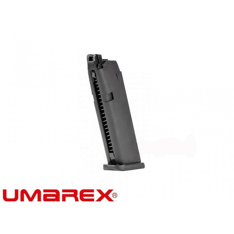 UMAREX CARICATORE GAS HI-CAP 50BB PER GLOCK 18 ORIGINAL
