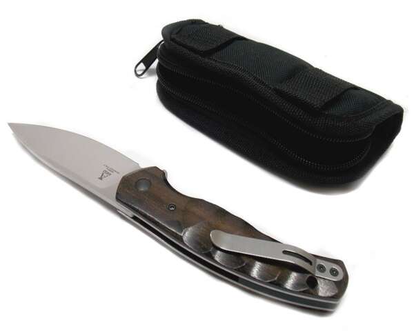 Coltello Fox Ziggy manico in legno di Ziricote FX308ZW by Anso - immagine 2