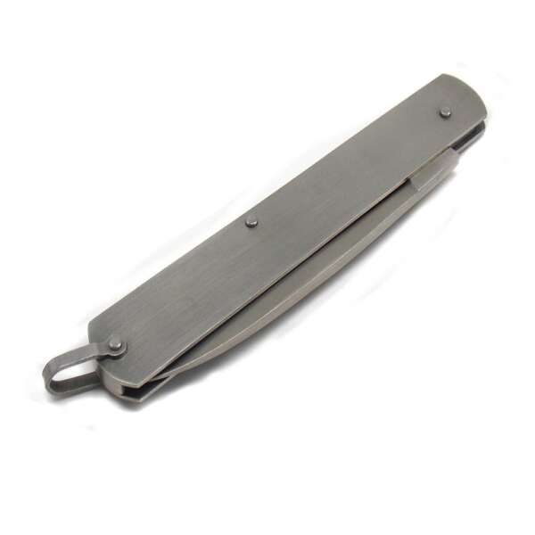 Coltello De Luca sfilato di Frosolone 13 cm manico in acciaio - immagine 3