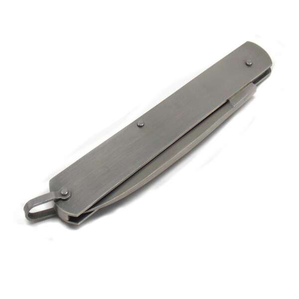 Coltello De Luca sfilato di Frosolone 17 cm manico in acciaio - immagine 3