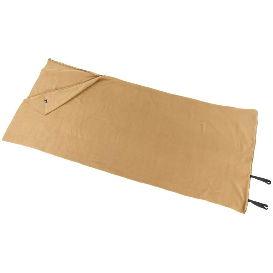 Sacco a pelo, "pile", abbronzatura coyote