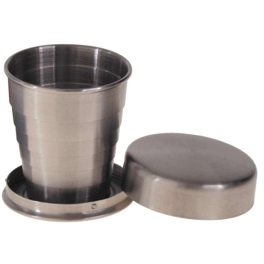 Bicchiere  telescopio acciaio inossidabile 4 cl