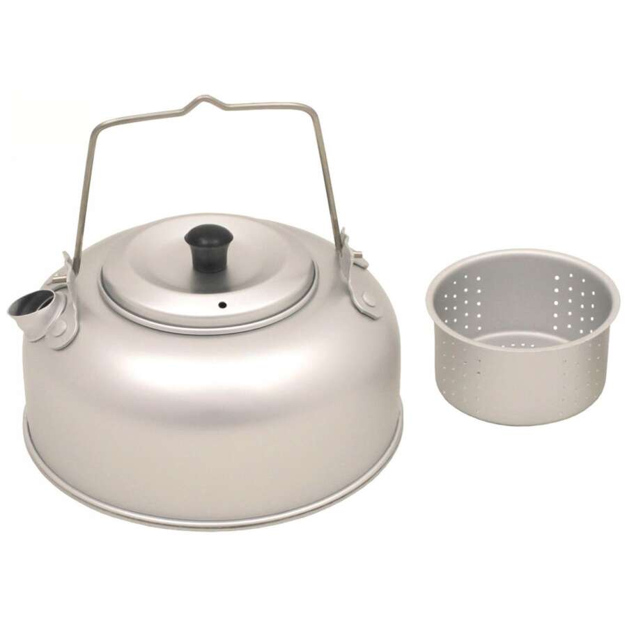 Bollitore per tè, con filtro per tè, alluminio, 950 ml (1 Qt)