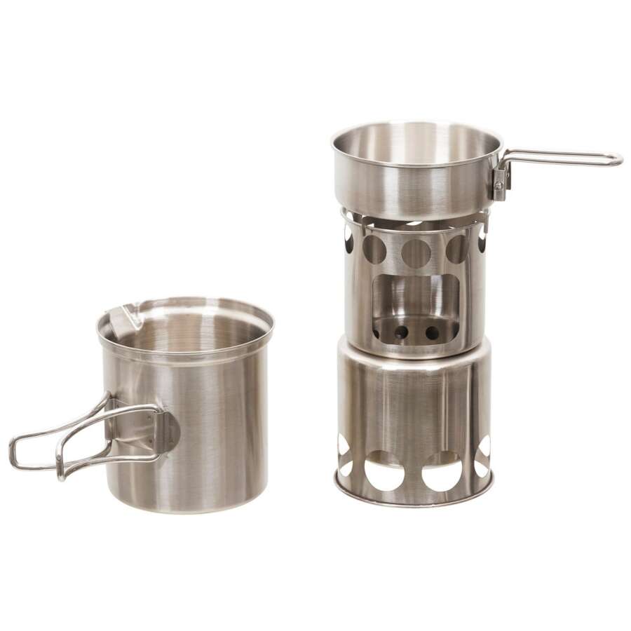 Set da cucina "Travel" in acciaio inossidabile