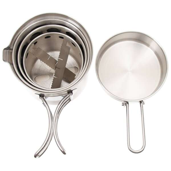 Set da cucina "Travel" in acciaio inossidabile - immagine 3