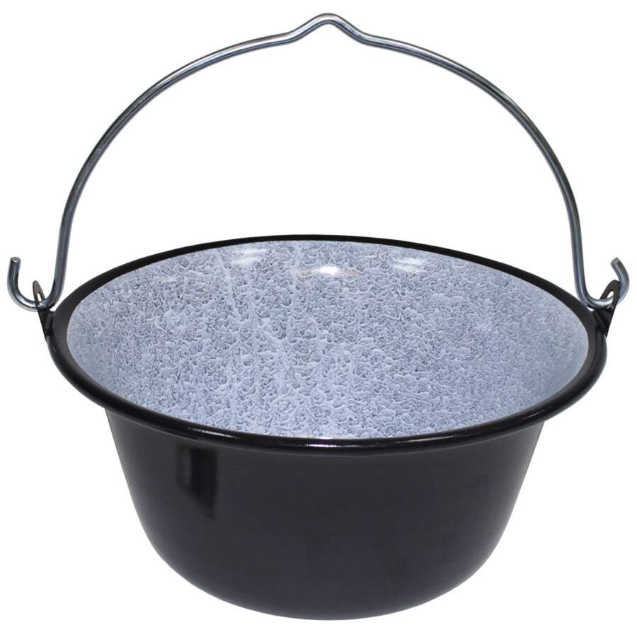 Bollitore ungherese  per gulasch, smalto, ca.6 l