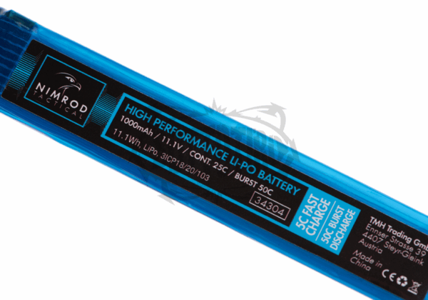 Nimrod Lipo 11.1V 1000mAh 25C Spina a T di tipo split - immagine 3