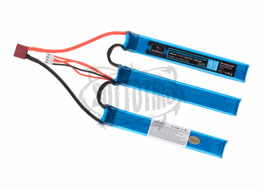Nimrod Lipo 11.1V 2000mAh 25C Split Type T-Plug