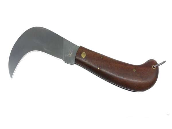 Coltello roncola maniago lama cm 5 manico in palissandro