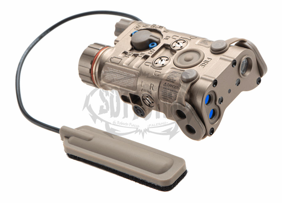 WADSN Illuminatore NGAL / modulo laser Rosso + IR Alluminio