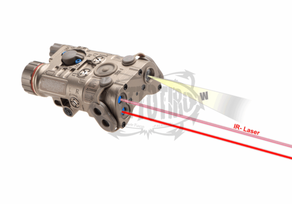 WADSN Illuminatore NGAL / modulo laser Rosso + IR Alluminio - immagine 5