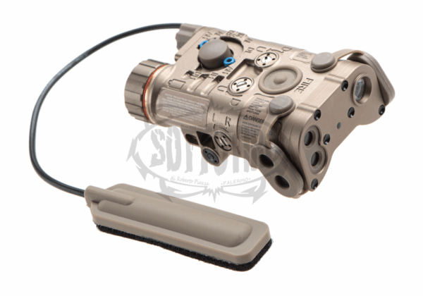 WADSN Illuminatore NGAL / modulo laser Verde + IR Alluminio