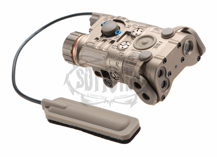 WADSN Illuminatore NGAL / modulo laser Verde + IR Alluminio