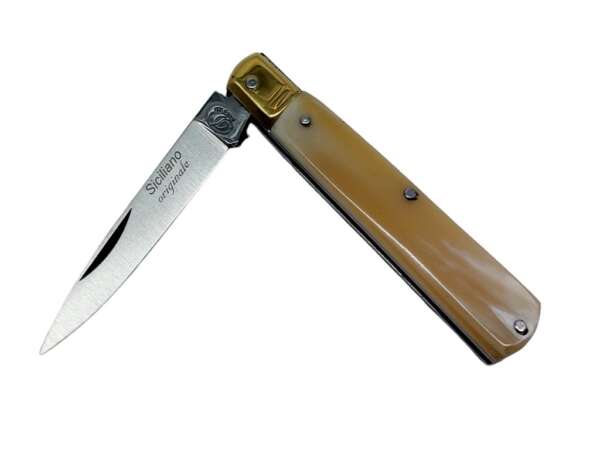 Coltello siciliano cm 17 corno manico 384 17 - immagine 2