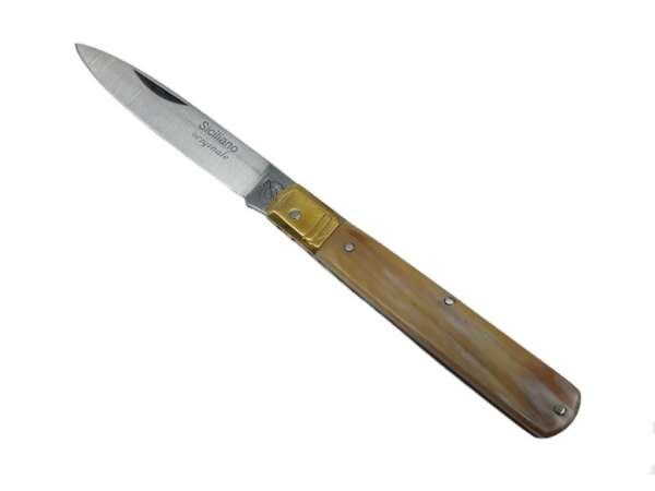 Coltello siciliano cm 19 corno manico 384 19