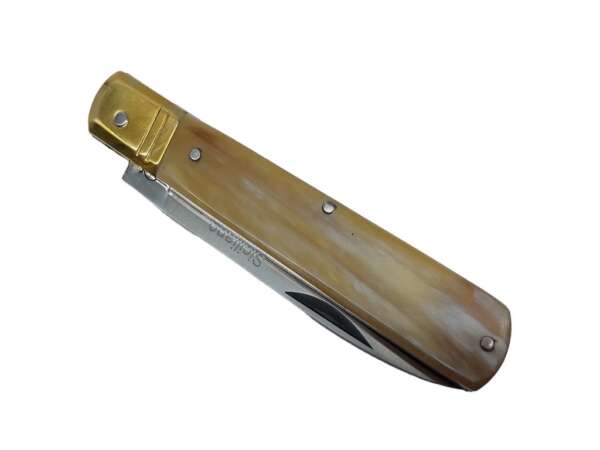 Coltello siciliano cm 19 corno manico 384 19 - immagine 3