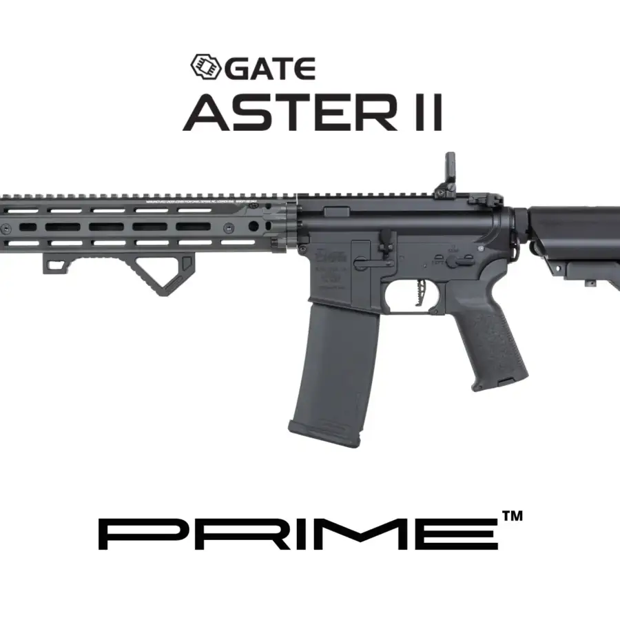 Specna Arms Daniel Defense RIS III SA P28 Prime Aster II ETU con motore brushless Grigio