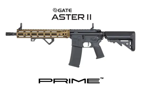 Specna Arms Daniel Defense RIS III 12,5'' SA-P28 Prime™ Carabina ETU Aster II con motore brushless Chaos Bronze