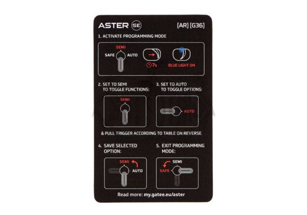 Aster V2 SE + Quantum Trigger cablato anteriore - immagine 8
