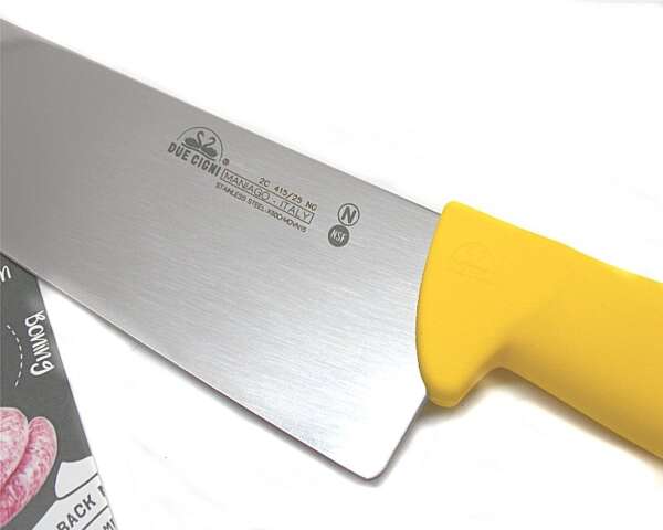 Coltello Due Cigni da cuoco lama 25 cm al nitrogeno - immagine 3