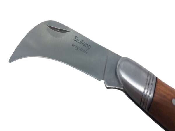 Coltello roncola manico legno - immagine 2