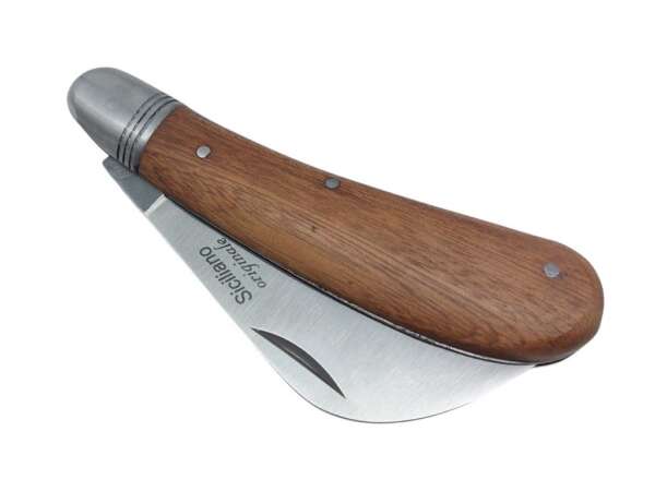 Coltello roncola manico legno - immagine 3