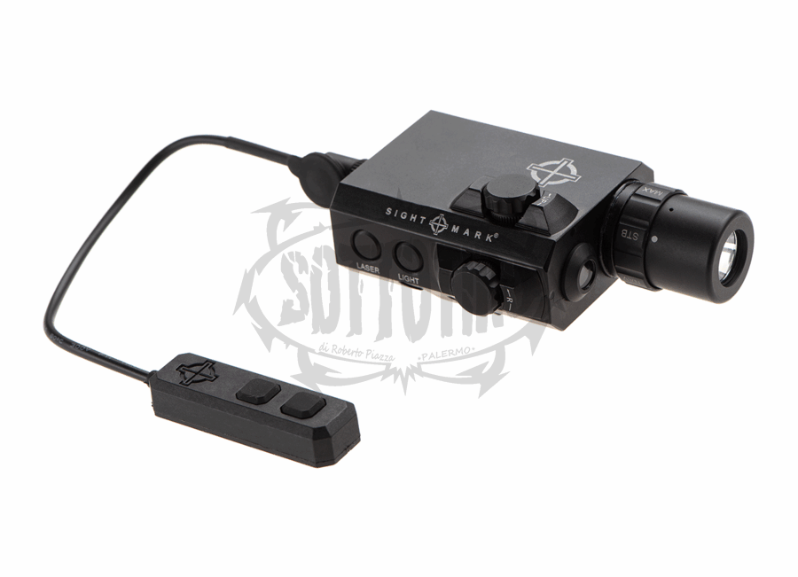 Sightmark LoPro Mini torcia combinata e laser verde