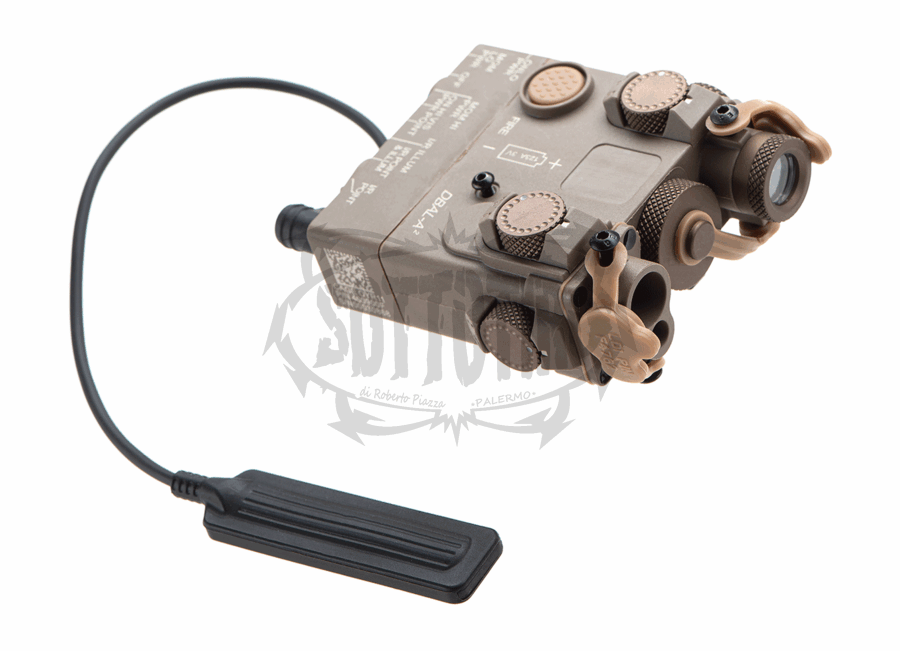 WADSN DBAL-A2 Dispositivo di puntamento Laser rosso + Laser IR/LED IR