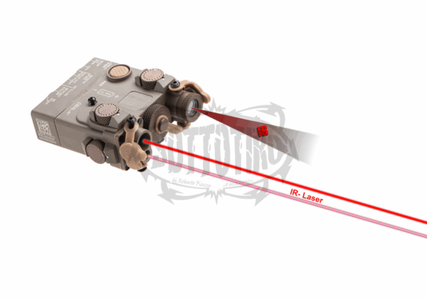 WADSN DBAL-A2 Dispositivo di puntamento Laser rosso + Laser IR/LED IR - immagine 6